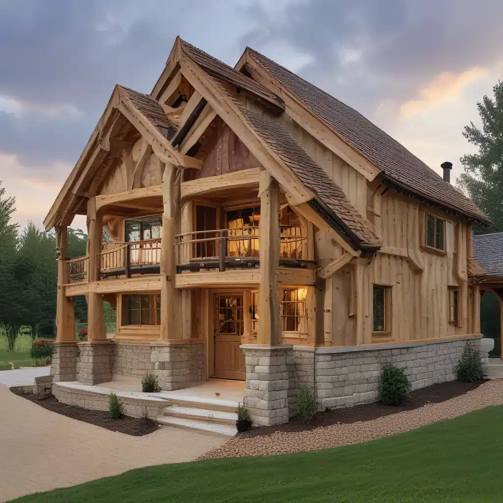 Timber Frame Homes: Beauty and Strength United