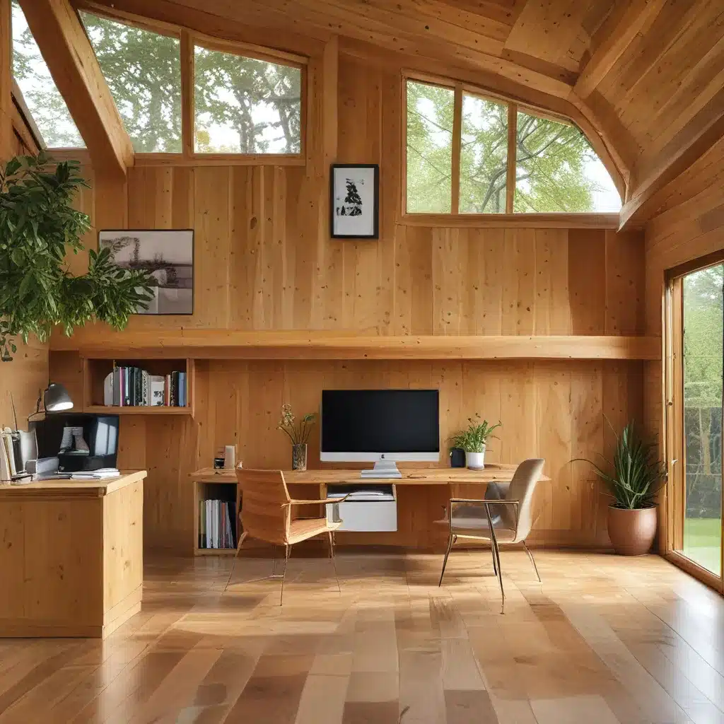 Timber Home Offices: Productive Yet Warm Environments