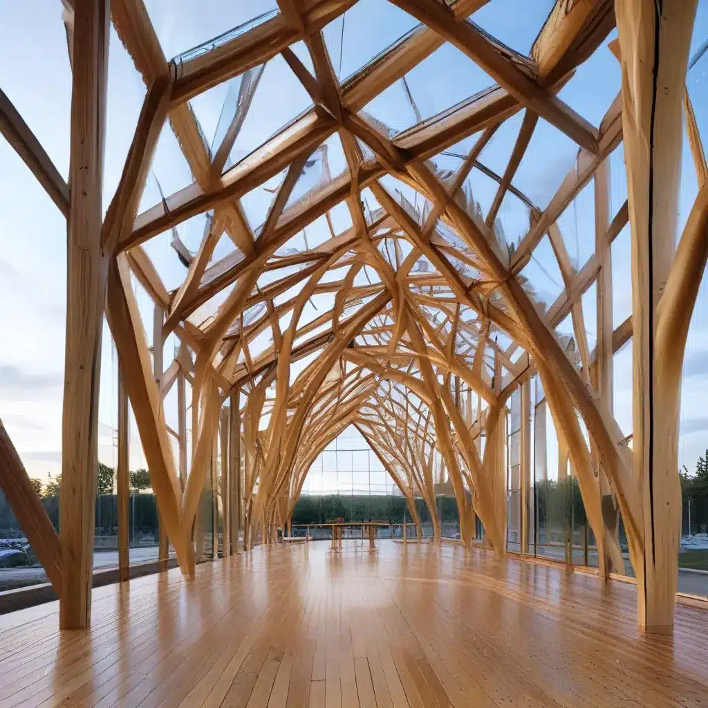 Timber Meets Glass: Striking Hybrid Structures