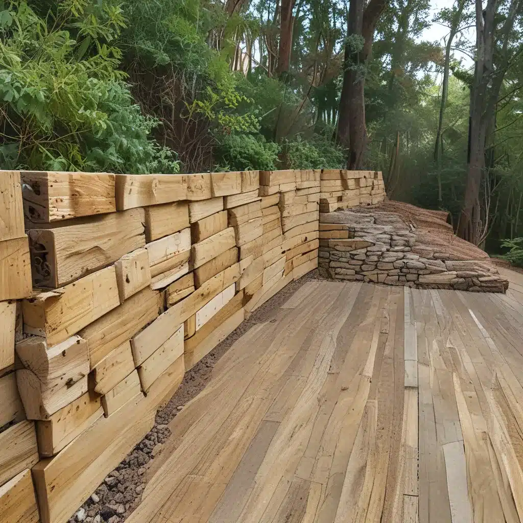 Timber Retaining Walls: Function and Natural Beauty