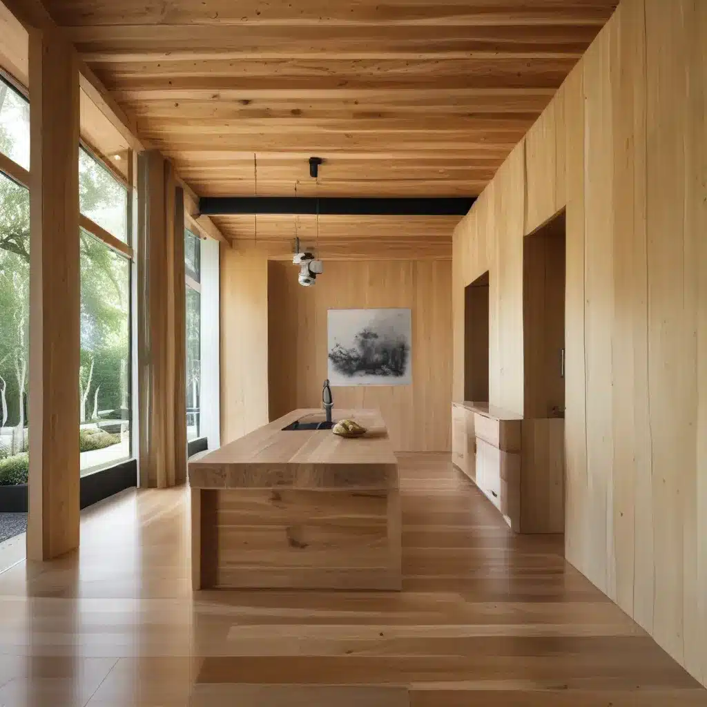 Trends in Contemporary Timber Architecture and Interior Design