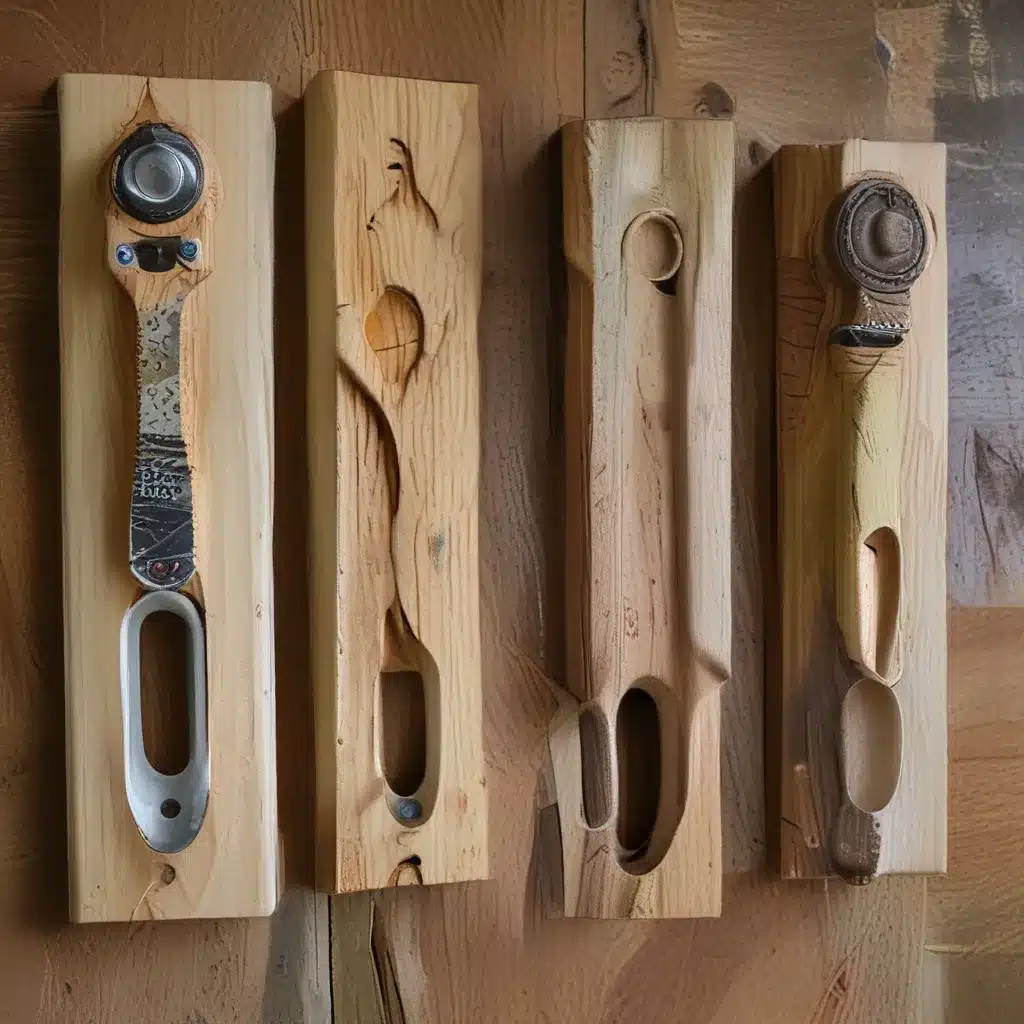 Unique Bottle Openers from Scrap Wood