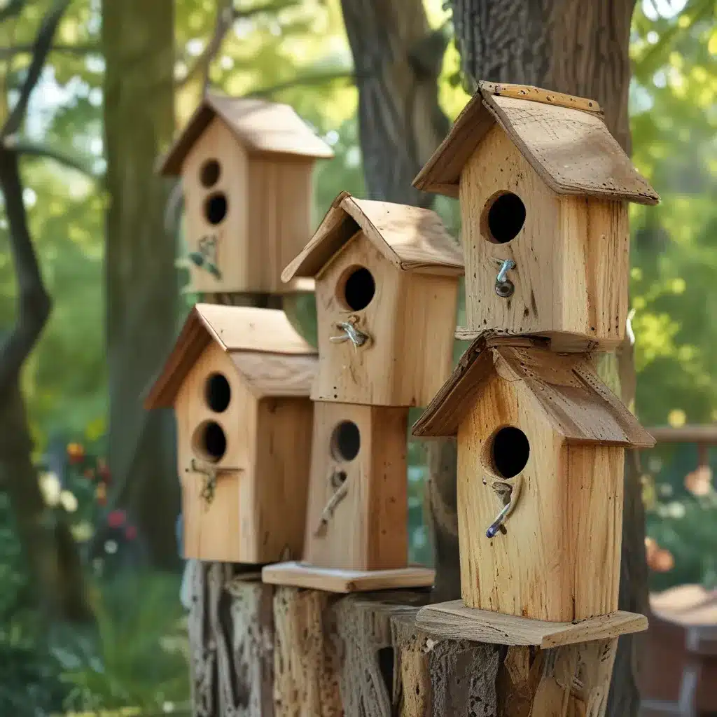 Wooden Birdhouses for the Backyard